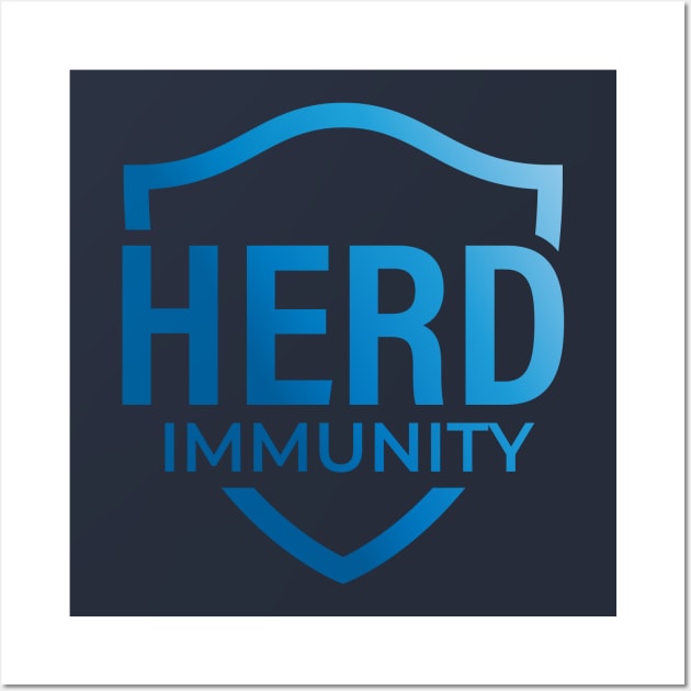 Herd immunity Wall Art by Ageman